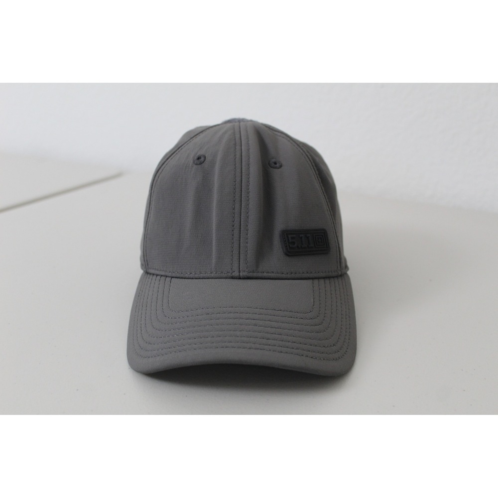 5.11 Tactical Flag Bearer Cap Hat Gray A-Flex Stretch Fit L/XL - SEE PHOTOS